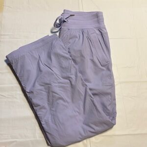 Lululemon Dance Studio Mid Rise Pants Women's 6 Lilac Lavender Athleisure